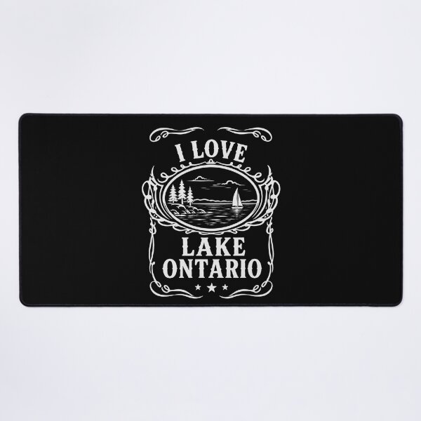 Item preview, I Love Lake Ontario Great Lakes Outdoors Fishing Camping Gift designed and sold by THREE LITTLE BEANS.