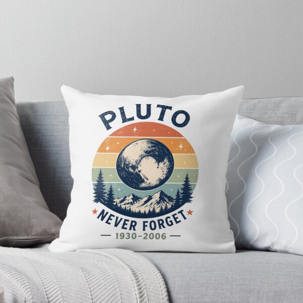 Item preview, Pluto Never Forget 1930-2006 Astronomy Fan Planet Lover designed and sold by JonesFlora2025.