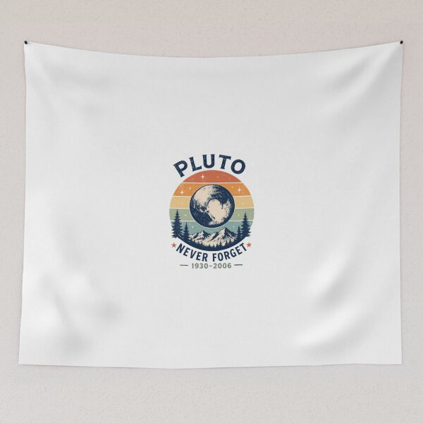 Item preview, Pluto Never Forget 1930-2006 Astronomy Fan Planet Lover designed and sold by JonesFlora2025.