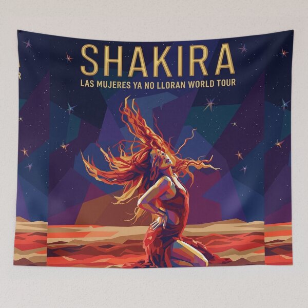 Item preview, Shakira Wpap Pop Art designed and sold by SiksisArt.