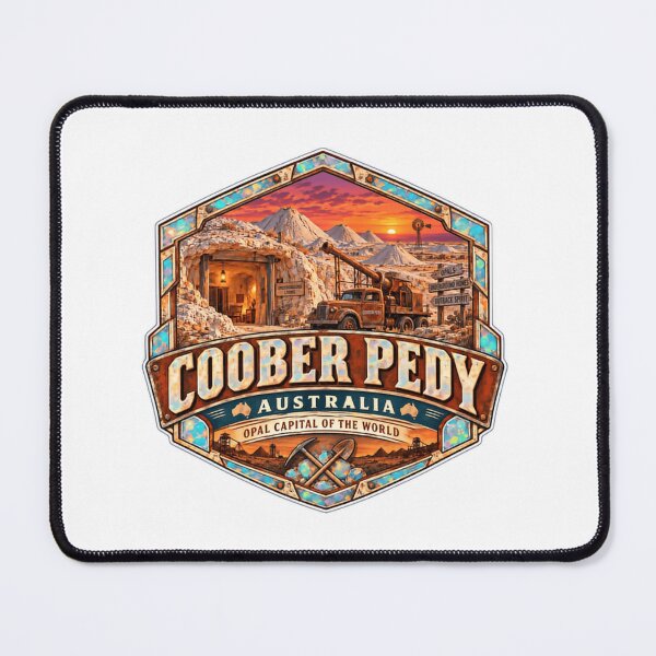 Item preview, Coober Pedy Australia Opal Capital Of The World Australian Outback Mining Travel designed and sold by Simsimah26Parks.