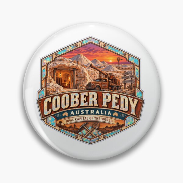 Item preview, Coober Pedy Australia Opal Capital Of The World Australian Outback Mining Travel designed and sold by Simsimah26Parks.