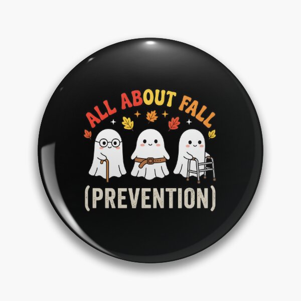Item preview, Cute Ghost All About Fall Prevention Design designed and sold by OlyvieArt.