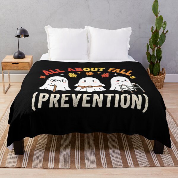 Item preview, Cute Ghost All About Fall Prevention Design designed and sold by OlyvieArt.