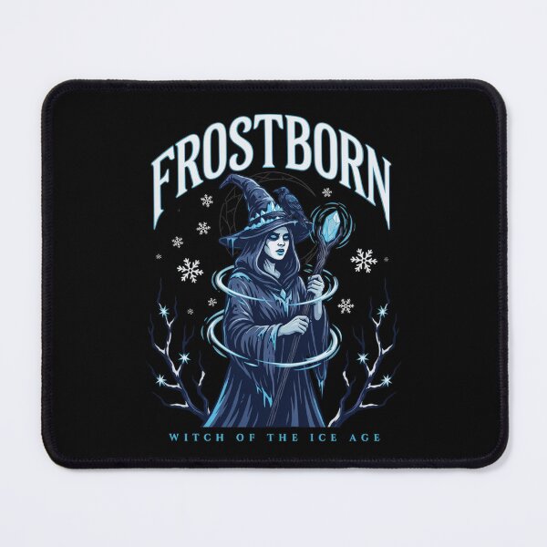 Item preview, Ice Witch Frost and Bone Halloween Design Graphic Tee v12 designed and sold by DarylWelsh2024.