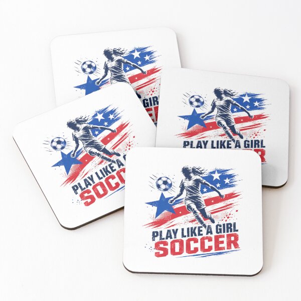 Item preview, Play Like A Girl Soccer Women Player Athlete Empowerment designed and sold by RetroMini2026.