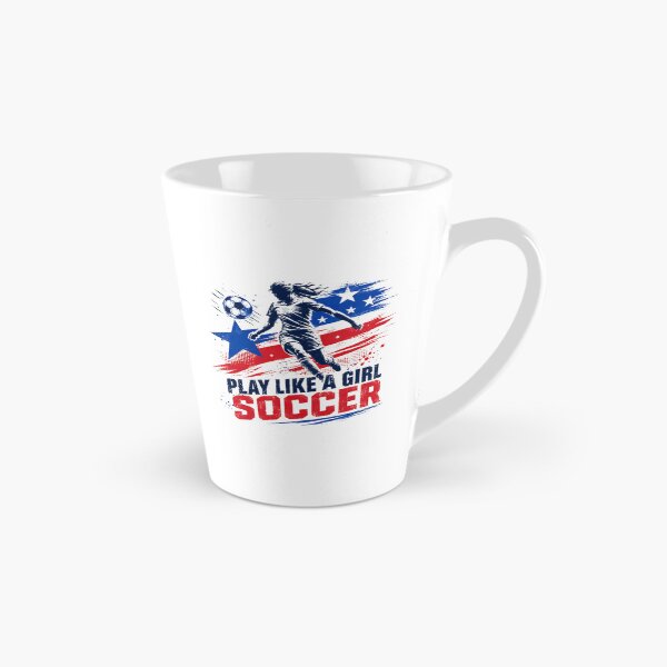 Item preview, Play Like A Girl Soccer Women Player Athlete Empowerment designed and sold by RetroMini2026.