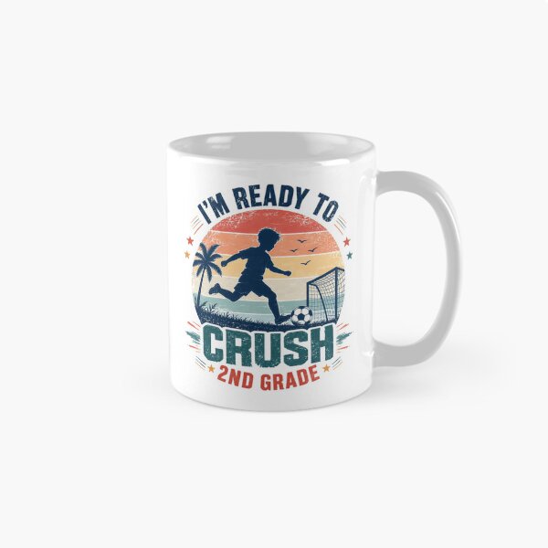 Item preview, I'm Ready To Crush 2nd Grade Soccer Student Back To School Boy designed and sold by JonesFlora2025.