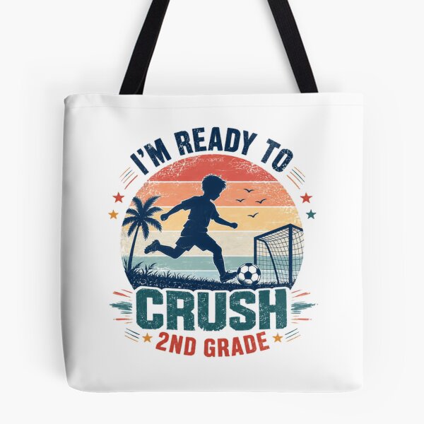 Item preview, I'm Ready To Crush 2nd Grade Soccer Student Back To School Boy designed and sold by JonesFlora2025.