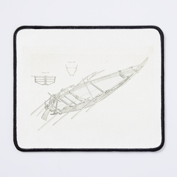Item preview, 19th Century Japanese Boat Engineering Engraving designed and sold by Antique Science Press.