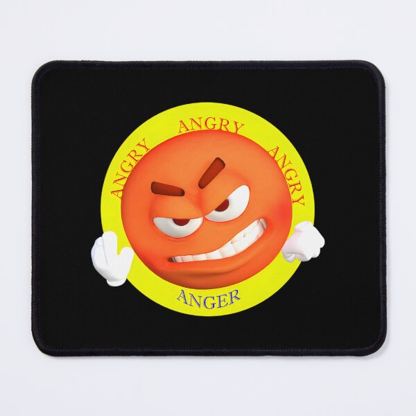Item preview, Angry Expression Illustration with Bold Emotions and Intense Feelings designed and sold by squishymonkeys.