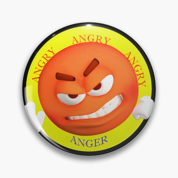 Item preview, Angry Expression Illustration with Bold Emotions and Intense Feelings designed and sold by squishymonkeys.