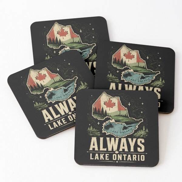 Item preview, Always Lake Ontario Canada Great Lakes Outdoor Adventure Camping Fishing Gift designed and sold by THREE LITTLE BEANS.