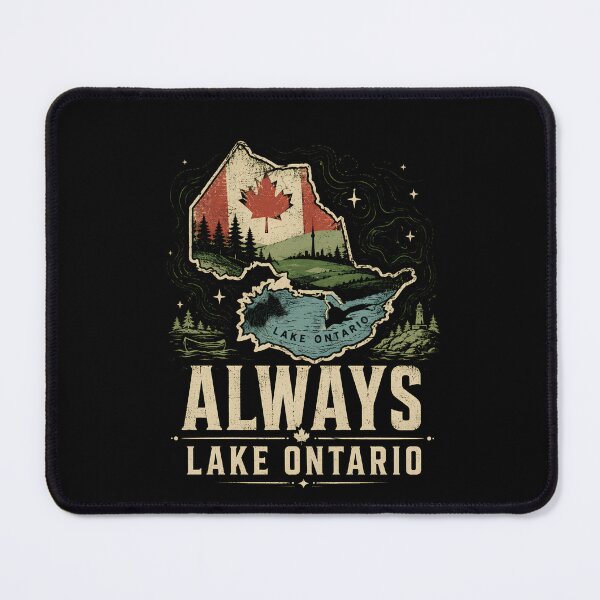 Item preview, Always Lake Ontario Canada Great Lakes Outdoor Adventure Camping Fishing Gift designed and sold by THREE LITTLE BEANS.