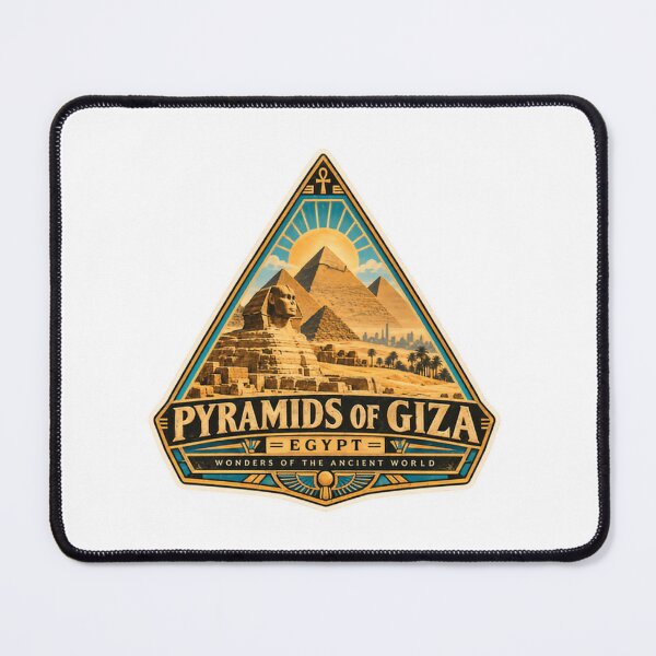 Item preview, Pyramids Of Giza Egypt Wonders Of The Ancient World Travel History designed and sold by Simsimah26Parks.