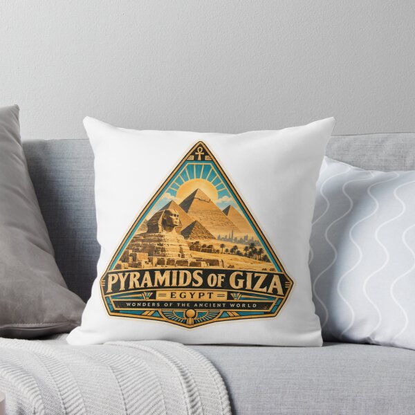 Item preview, Pyramids Of Giza Egypt Wonders Of The Ancient World Travel History designed and sold by Simsimah26Parks.