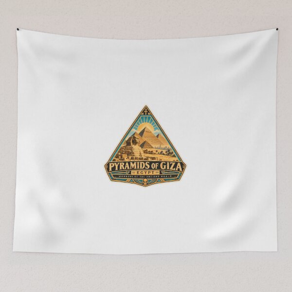 Item preview, Pyramids Of Giza Egypt Wonders Of The Ancient World Travel History designed and sold by Simsimah26Parks.