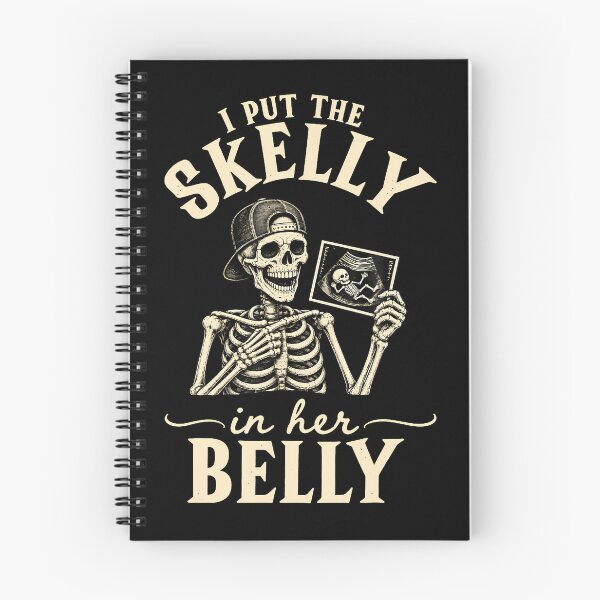 Item preview, There'S A Skelly In My Belly  I Put The Skelly In Her Belly designed and sold by serialcarachts.