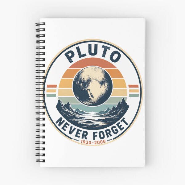 Item preview, Pluto Never Forget 1930-2006 Astronomy Planet Lover Space Science designed and sold by JonesFlora2025.