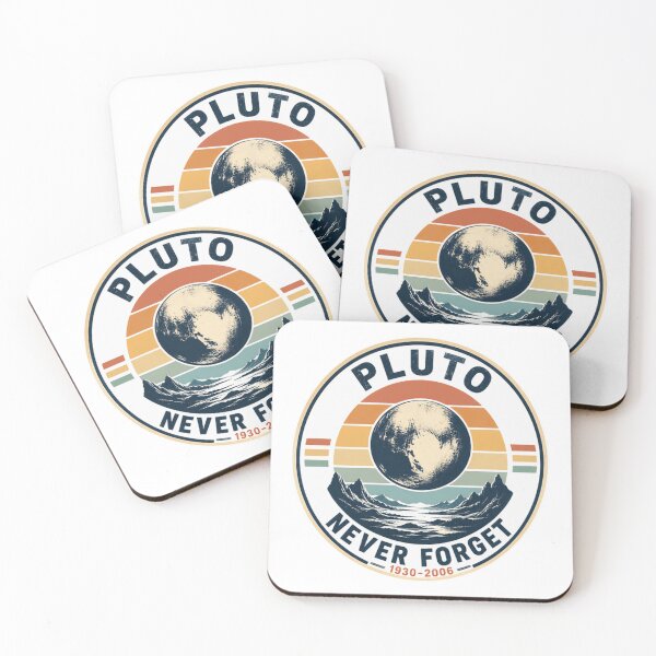 Item preview, Pluto Never Forget 1930-2006 Astronomy Planet Lover Space Science designed and sold by JonesFlora2025.