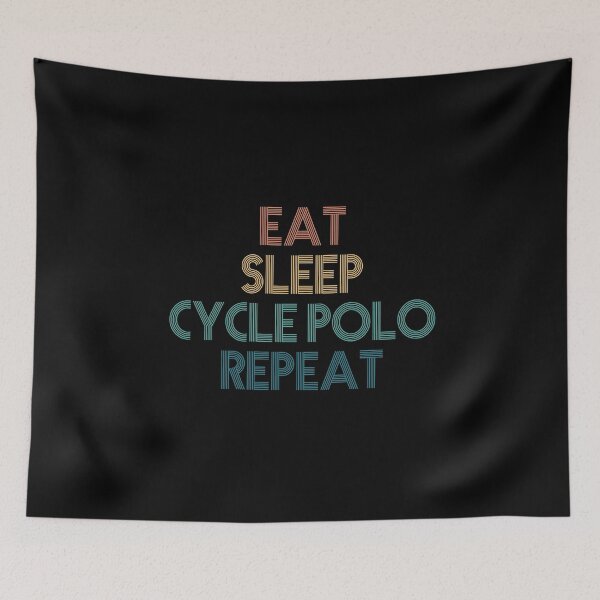 Item preview, Eat Sleep Cycle Polo Repeat - Gift For Cycle Polo Fans designed and sold by kindxinn.