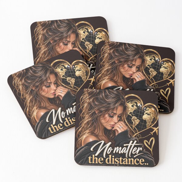 Item preview, No matter the distance..(female version) designed and sold by Missaday.