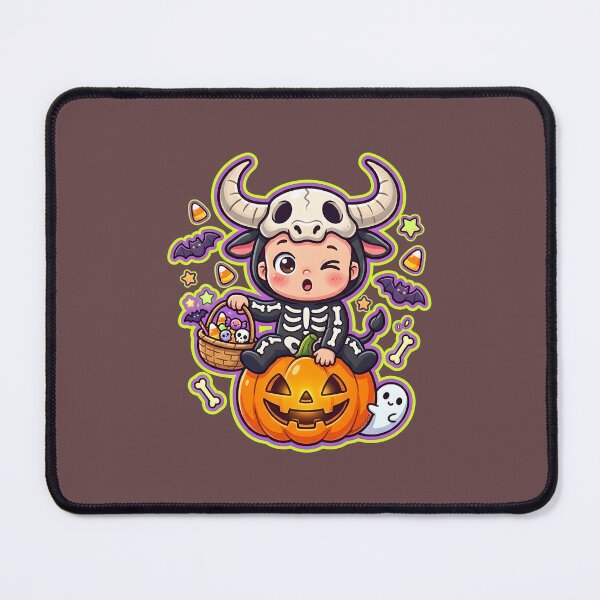 Item preview, Copy of Cute Spooky Little Skeleton Baby with Jack-o'-Lantern Halloween Costume designed and sold by BrainConstip.