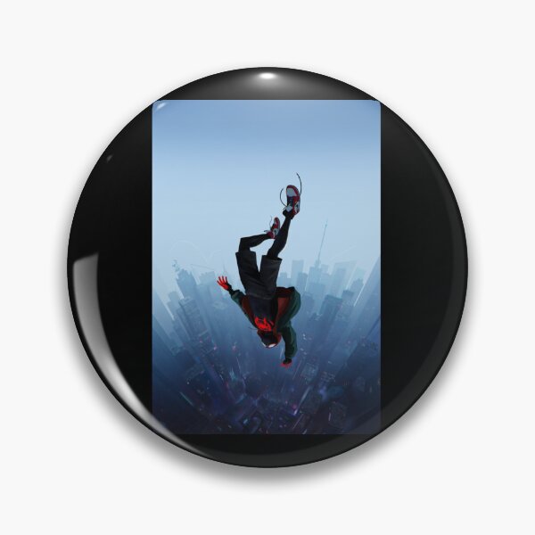 Item preview, Cinematic Superhero Skyline Falling Silhouette Art designed and sold by bubergeleos.