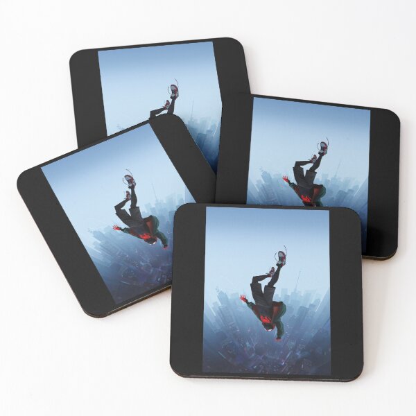 Item preview, Cinematic Superhero Skyline Falling Silhouette Art designed and sold by bubergeleos.