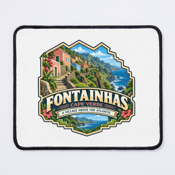 Item preview, Fontainhas Cape Verde A Village Above The Atlantic Travel Souvenir Vacation designed and sold by Simsimah26Parks.