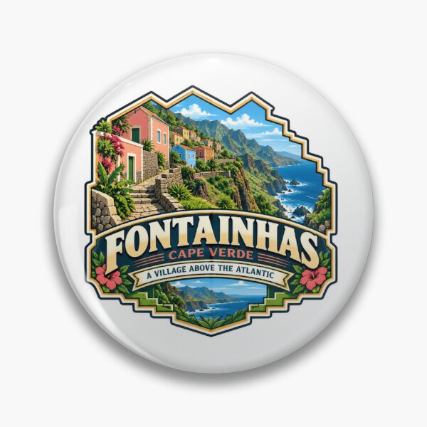 Item preview, Fontainhas Cape Verde A Village Above The Atlantic Travel Souvenir Vacation designed and sold by Simsimah26Parks.