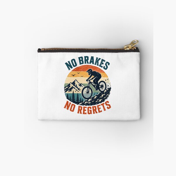 Item preview, No Brakes No Regrets Mountain Biking Downhill Riding Extreme Sports designed and sold by JonesFlora2025.