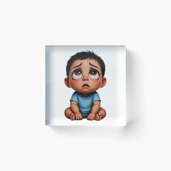 Item preview, Brown Baby Boy Looking Up: Tender Eyes Collection  designed and sold by EscapeArtist13.