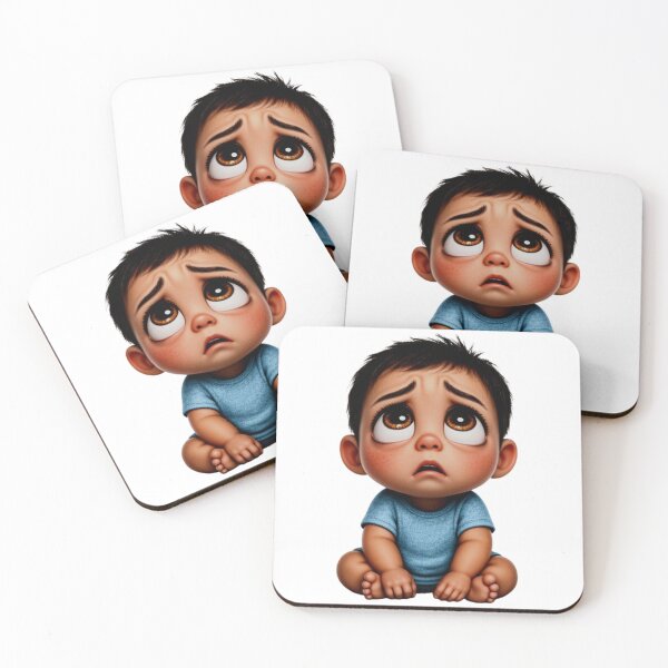 Item preview, Brown Baby Boy Looking Up: Tender Eyes Collection  designed and sold by EscapeArtist13.