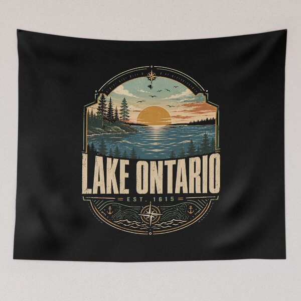 Item preview, Always Lake Ontario Canada Great Lakes Outdoor Adventure Camping Fishing Gift designed and sold by THREE LITTLE BEANS.