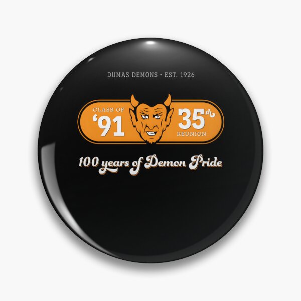 Item preview, Dumas Demon (Class of '91) 100 years of Demon Pride designed and sold by helmoDsg.