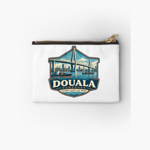 Item preview, Douala Cameroon Gateway Along The Wouri African City Travel Souvenir designed and sold by Simsimah26Parks.