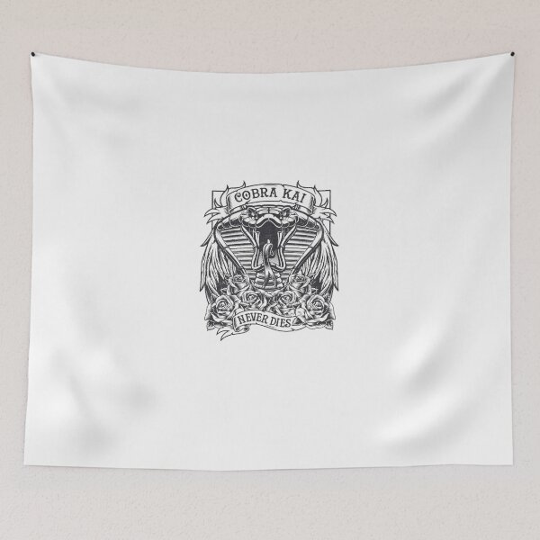 Item preview, Traditional Tattoo Flash Roaring Cobra Snake Emblem designed and sold by bubergeleos.