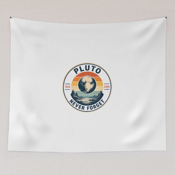 Item preview, Pluto Never Forget Astronomy Space Lover Planet Science Enthusiast designed and sold by JonesFlora2025.