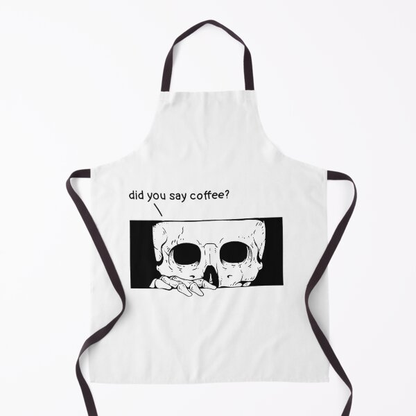 Item preview, Did You Say Coffee? – Spooky Skull Coffee Design designed and sold by aleajsstuff.