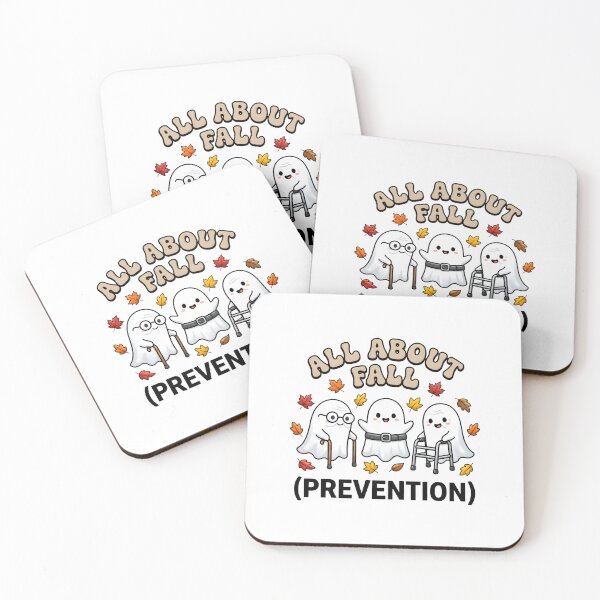 Item preview, Cute Ghosts All About Fall Prevention Funny Autumn Design designed and sold by OlyvieArt.