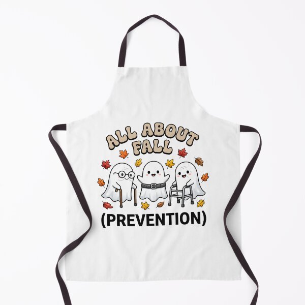 Item preview, Cute Ghosts All About Fall Prevention Funny Autumn Design designed and sold by OlyvieArt.