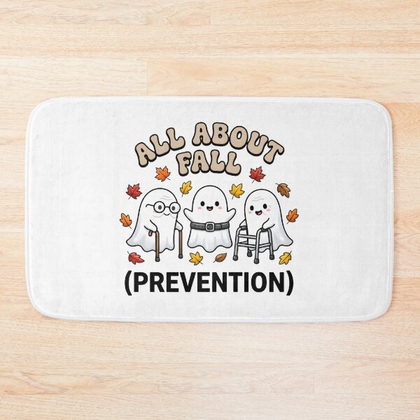 Item preview, Cute Ghosts All About Fall Prevention Funny Autumn Design designed and sold by OlyvieArt.