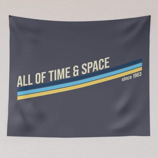 Item preview, All of Time & Space Retro Doctor Who T-Shirt | Classic 1963 Sci-Fi Design designed and sold by VoglR.