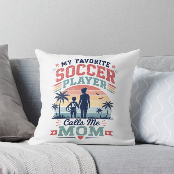 Item preview, My Favorite Soccer Player Calls Me Mom Soccer Mother Proud Parent designed and sold by JonesFlora2025.