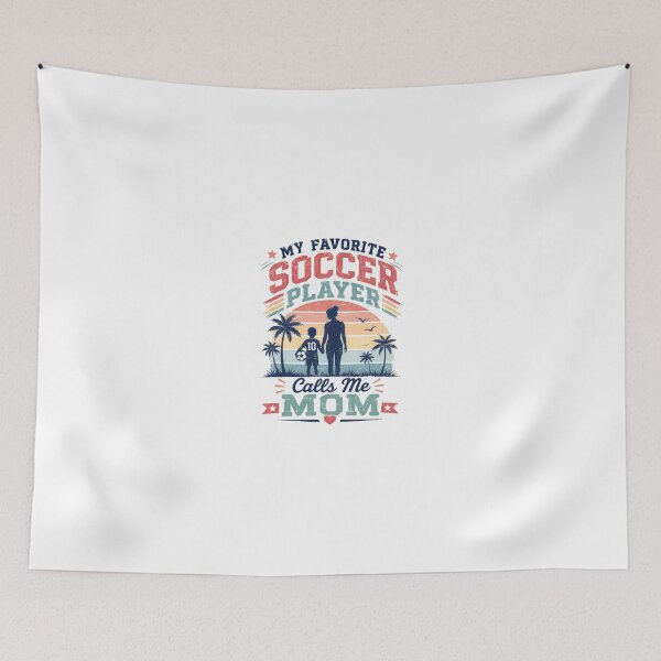 Item preview, My Favorite Soccer Player Calls Me Mom Soccer Mother Proud Parent designed and sold by JonesFlora2025.