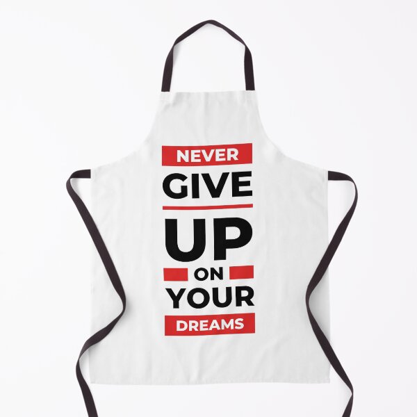 Item preview, Never Give Up On Your Dreams Motivational Typography Art designed and sold by serotonin75114.
