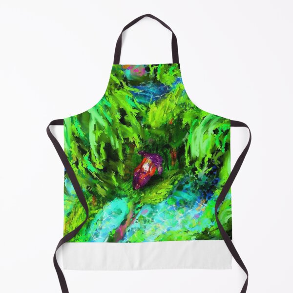 Item preview, Forest Witch Impressionist Green designed and sold by kathelepore.