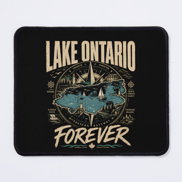 Item preview, Always Lake Ontario Canada Great Lakes Outdoor Adventure Camping Fishing Gift designed and sold by THREE LITTLE BEANS.
