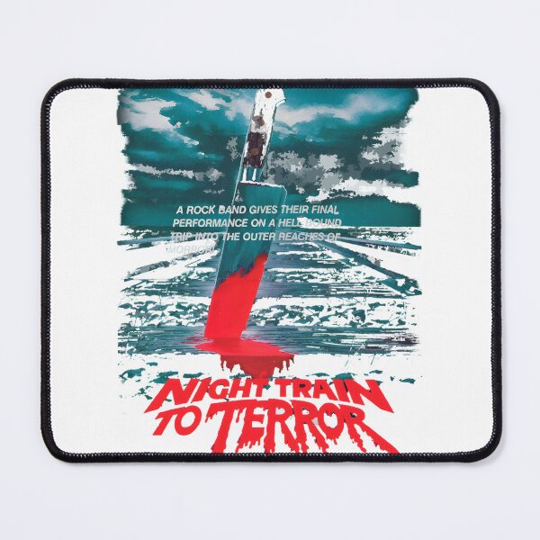 Item preview, Night Train to Terror - Spooky Horror Train Illustration designed and sold by Thefridaybrush.
